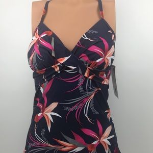 Hapari Amalfi Twist Tankini Top Medium